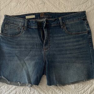 Kut from the Kloth Dark Blue Denim Shorts